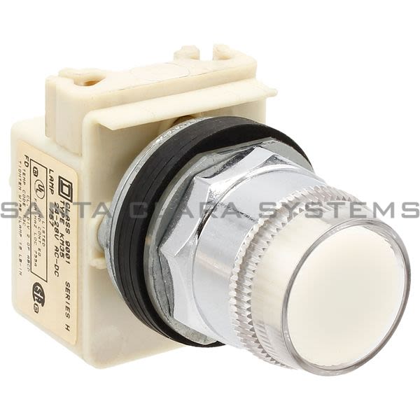 Square D 9001-K1L35W Push Button Product Image