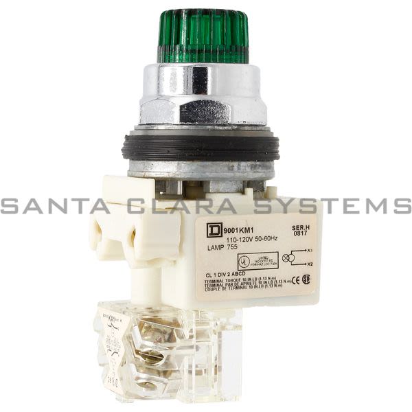 Square D 9001-K2L1GH13 Pushbutton Product Image