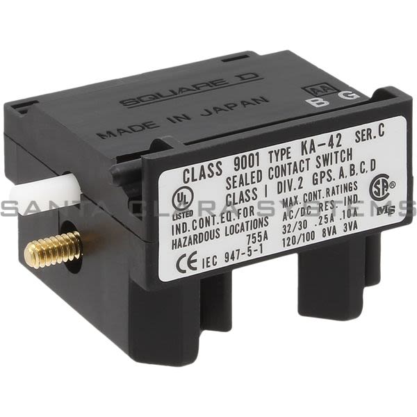 Square D 9001-KA42 Contact Block Product Image