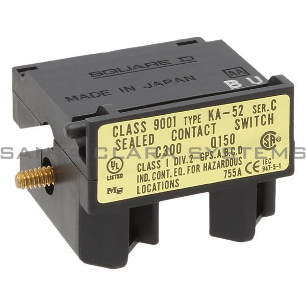 Square D 9001-KA52 Contact Block Product Image