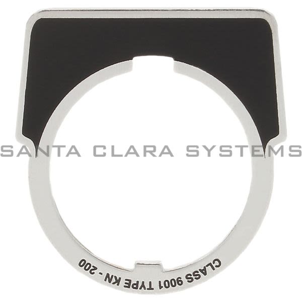 Square D 9001-KN200 Legend Plate BLANK Product Image