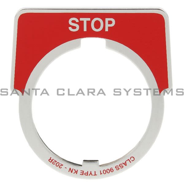 Square D 9001-KN202 Legend Plate Product Image