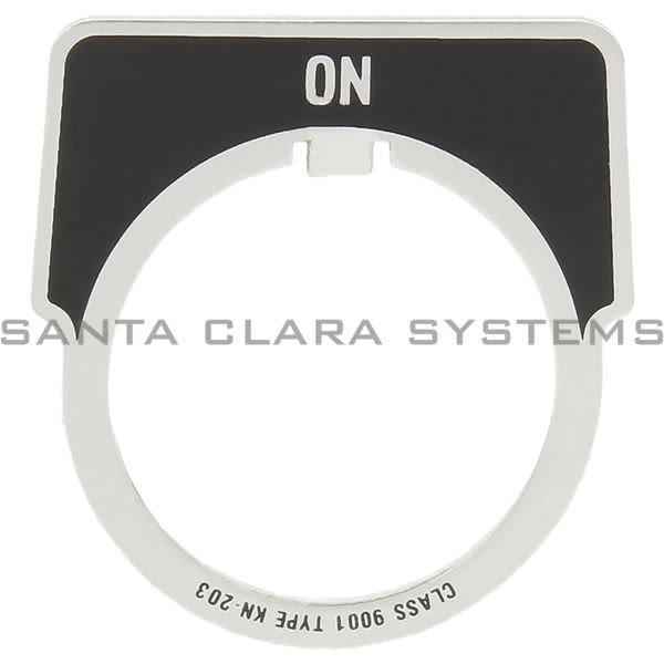 Square D 9001-KN203 Legend Plate Product Image