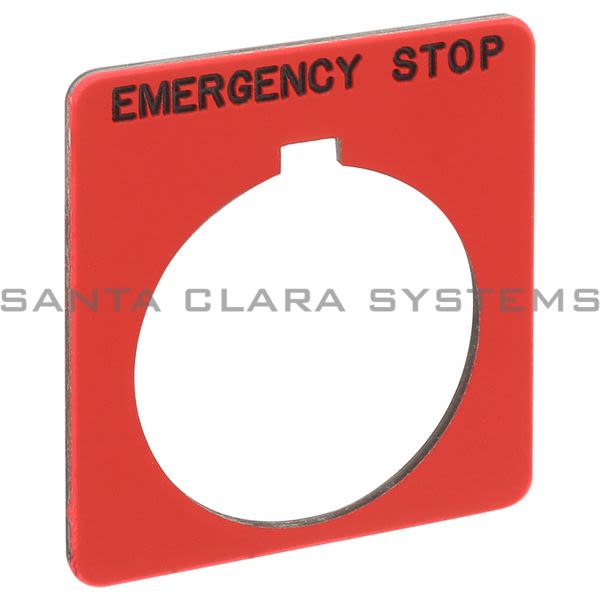 Square D 9001-KN205RP Legend Plate Product Image