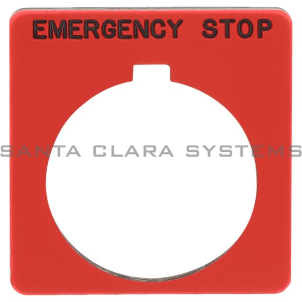 Square D 9001-KN205RP Legend Plate Product Image