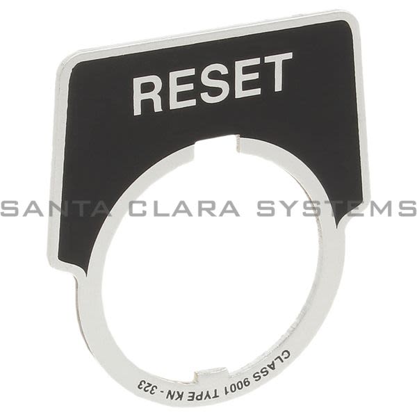 Square D 9001-KN323 Legend Plate Product Image