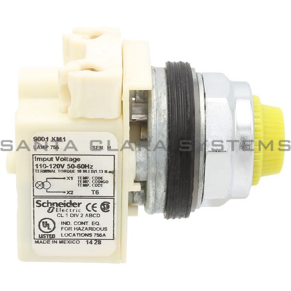 Square D 9001-KP1Y31 Pilot Light Product Image