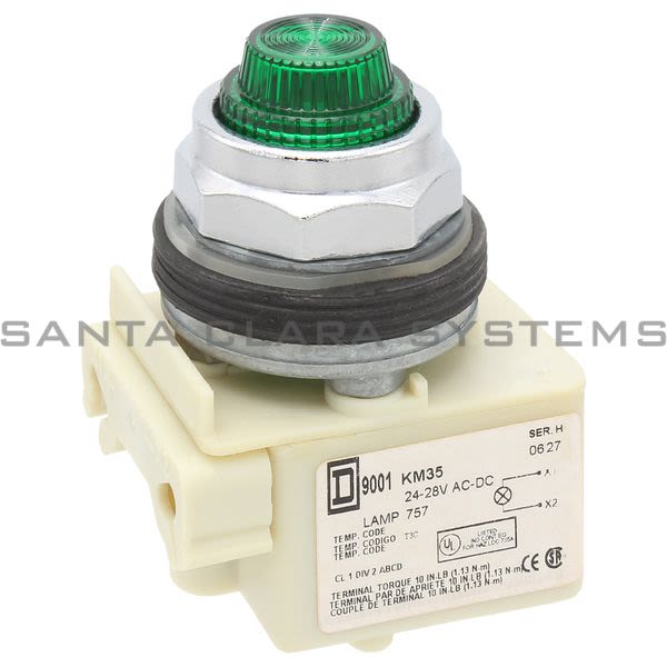 Square D 9001-KP35G31 Pilot Light Product Image