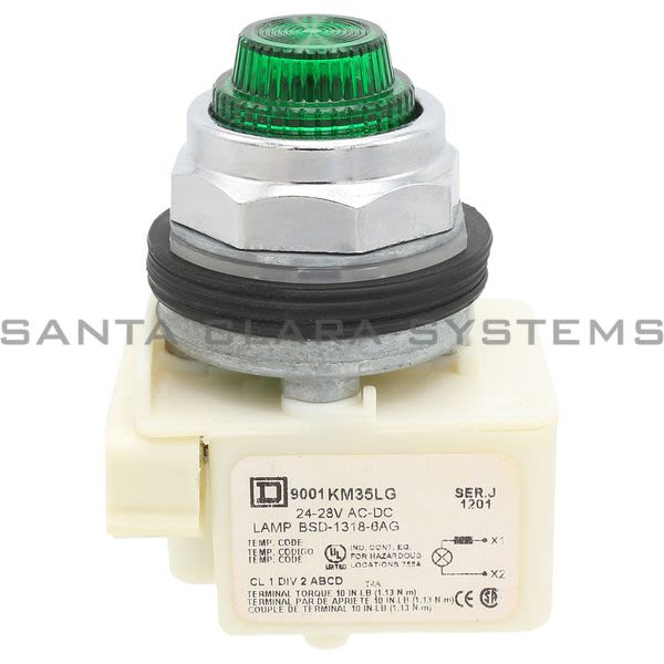 Square D 9001-KP35LGG31 Pilot Light Product Image