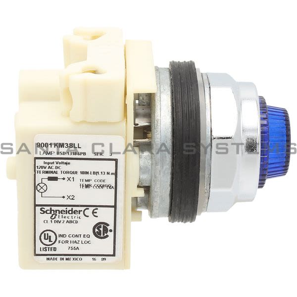 Square D 9001-KP38LLL31 Pilot Light Product Image