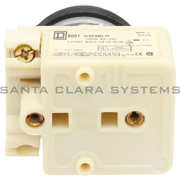 Square D 9001-KP38LRR31 Pilot Light Red Lens Product Image
