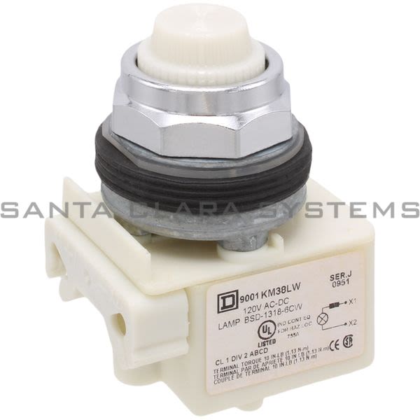 Square D 9001-KP38LWW31 Pilot Light Product Image