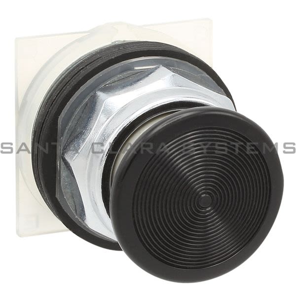 Square D 9001-KR4B Mushroom Button Operator Black Product Image