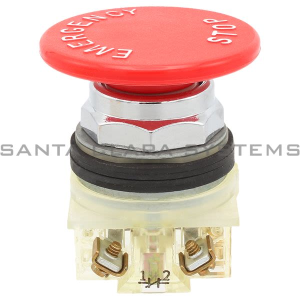 Square D 9001-KR5R05H6 Push Button |  Push-Pull E-Stop Product Image