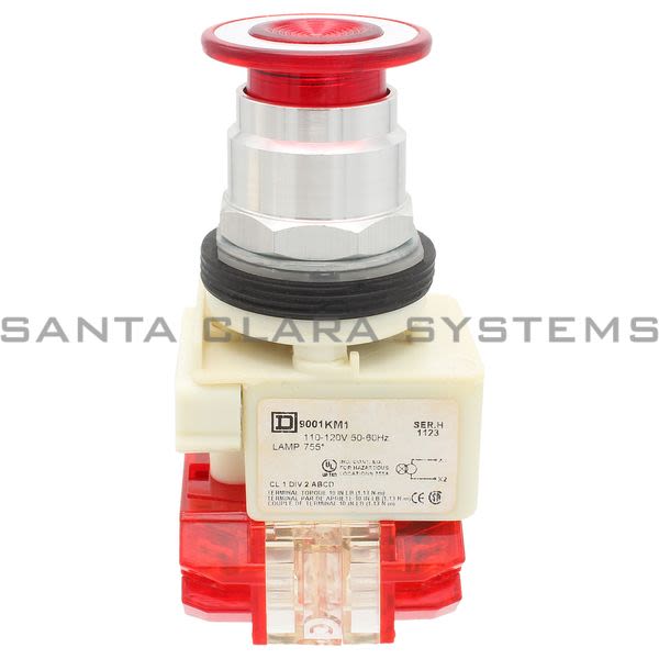 Square D 9001-KR8P1RH25 Momentary Push Pull 82107 Product Image