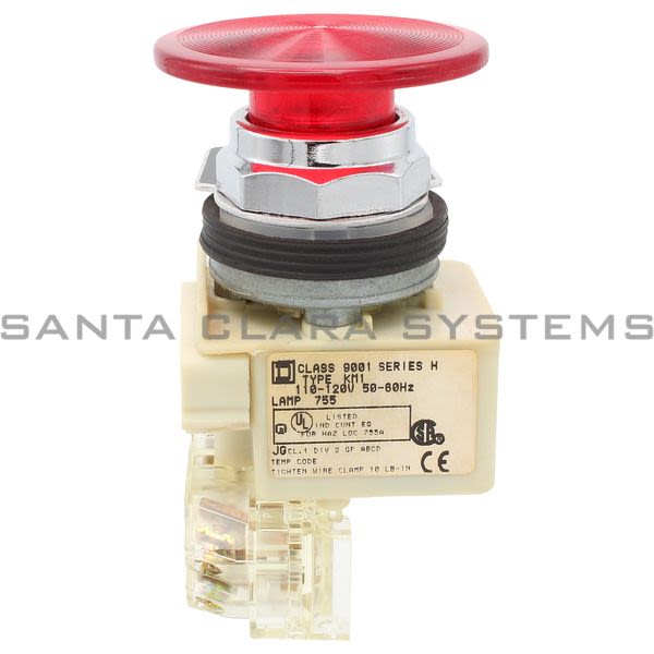 Square D 9001-KR9P1R21H13 Push Button Product Image