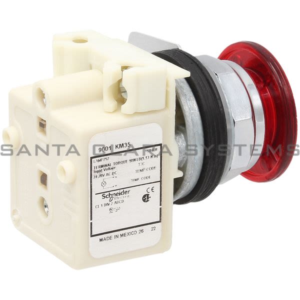 Square D 9001-KR9P35R Pushbutton Product Image