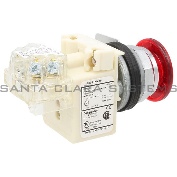 Square D 9001-KR9P35RH13 Pushbutton Product Image