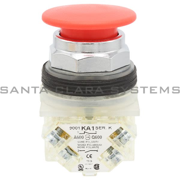 Square D 9001-KR9R94H13 Pushbutton Product Image