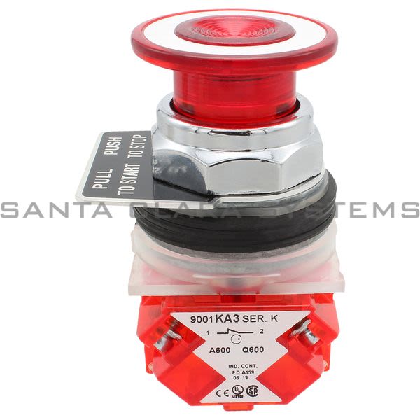 Square D 9001-KR9RH8 Push Button Product Image