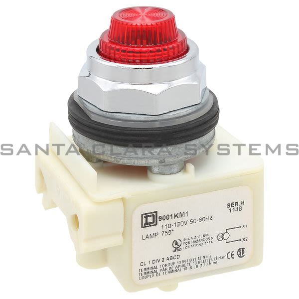 Square D 9001-KT1LRR31 Pilot Light Product Image