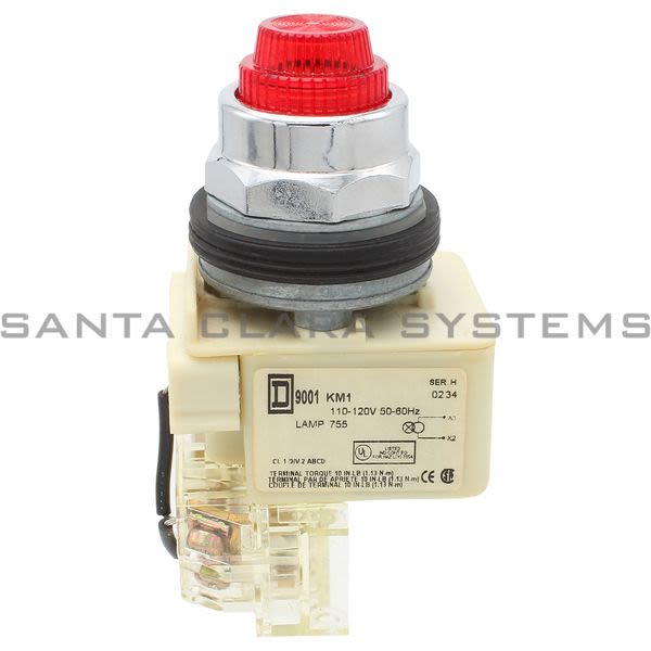 Square D 9001-KT1R31 Pilot Light Red Product Image