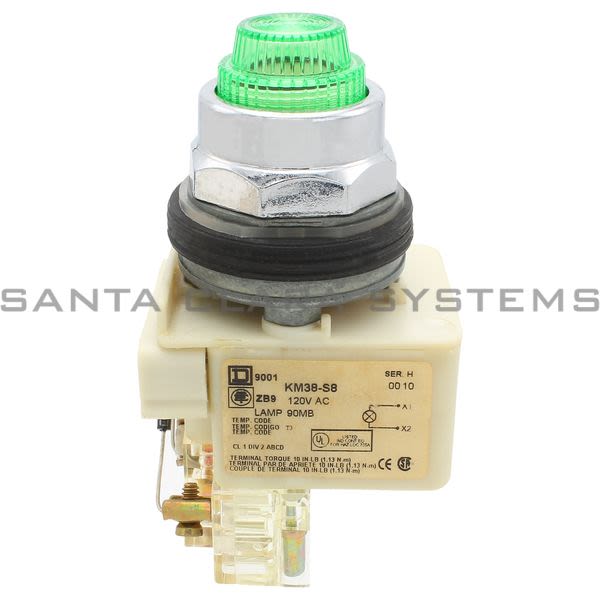 Square D 9001-KTR38G31 Pilot Light Product Image