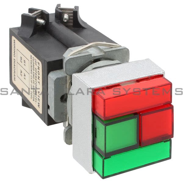 Square D 9001-KXRL1GGRR Push Button Product Image