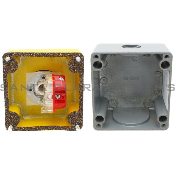 Square D 9001-KYG1Y1 30mm Guarded Enclosure With Operator Product Image