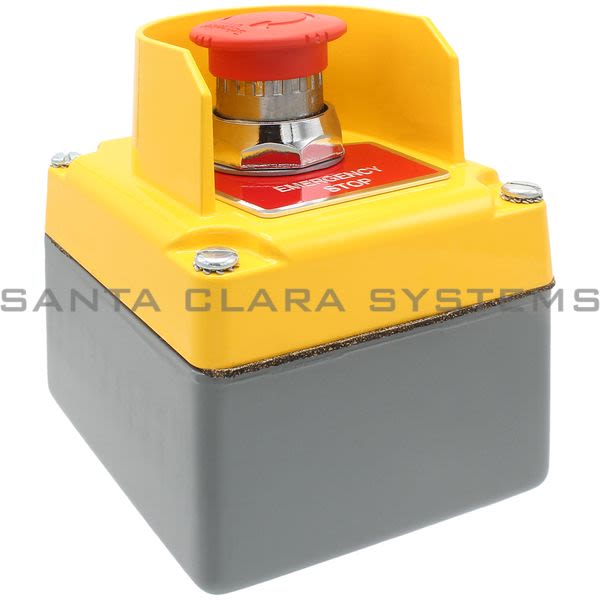 Square D 9001-KYG1Y2 Guarded Emergency Stop Button Product Image