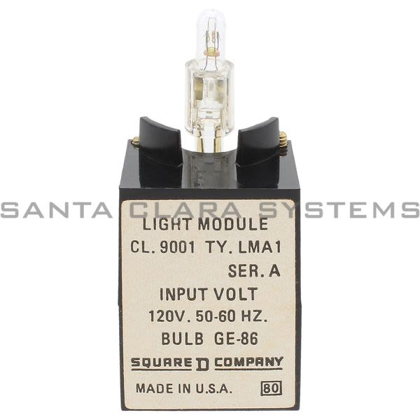 Square D 9001-LMA1 Pushbutton - Light Module Product Image