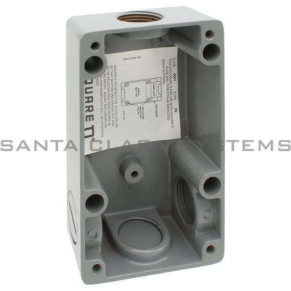 Square D 9001-PB Enclosure Assembly for Palm Operated Pushbutton Product Image