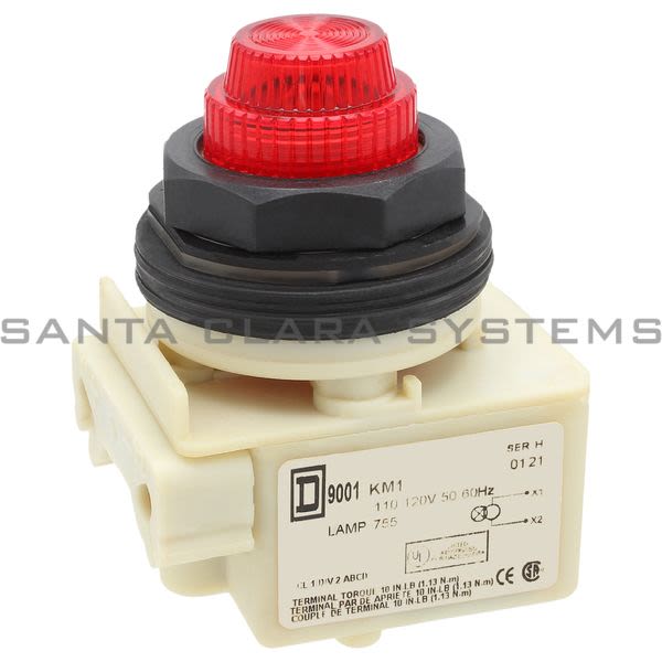 Square D 9001-SKP1R31 Pilot Light Product Image