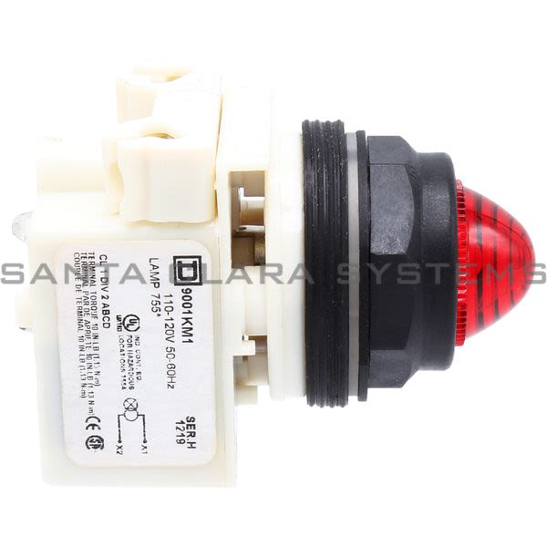 Square D 9001-SKP1R9 Pilot Light Product Image