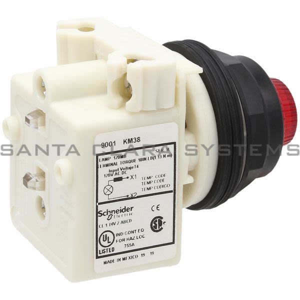 Square D 9001-SKP38R31 Pilot Light | Telemecanique Product Image