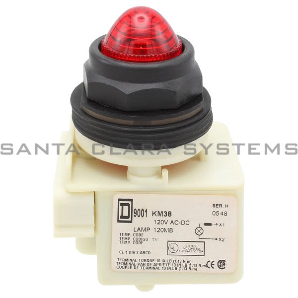 Square D 9001-SKP38R9 Pilot Light Product Image