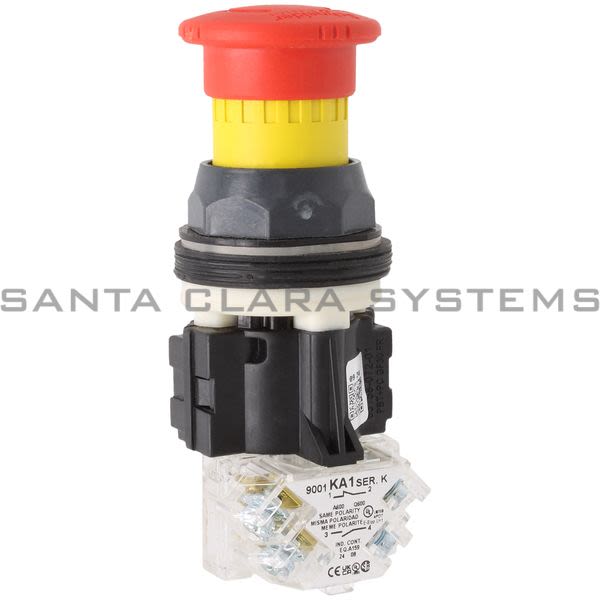 Square D 9001-SKR16H13 Emergency Stop Push Button Product Image