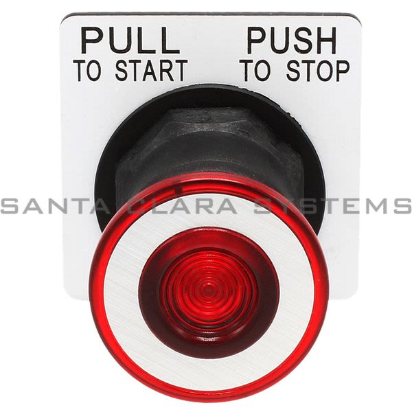 Square D 9001-SKR8R Push Button Product Image