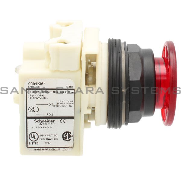 Square D 9001-SKR9P1R Pushbutton Product Image