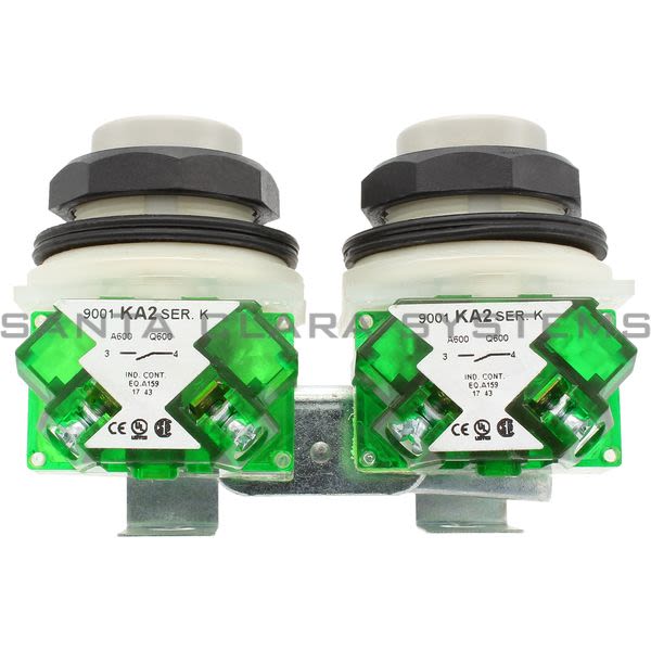 Square D 9001-SKRU1 Interlocked P.B. 2 Maintained Operators Product Image
