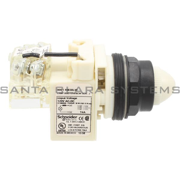 Square D 9001-SKT38LWW9 Pilot Light Product Image