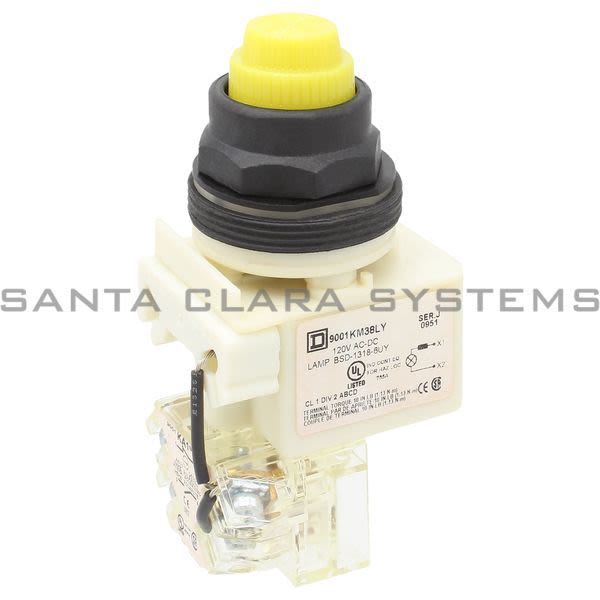 Square D 9001-SKT38LYY31 Pilot Light Product Image