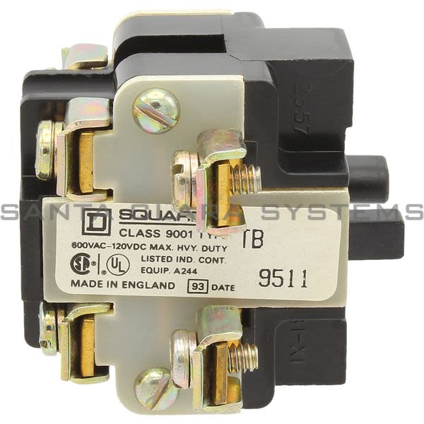 Square D 9001-TB Contact Block Product Image