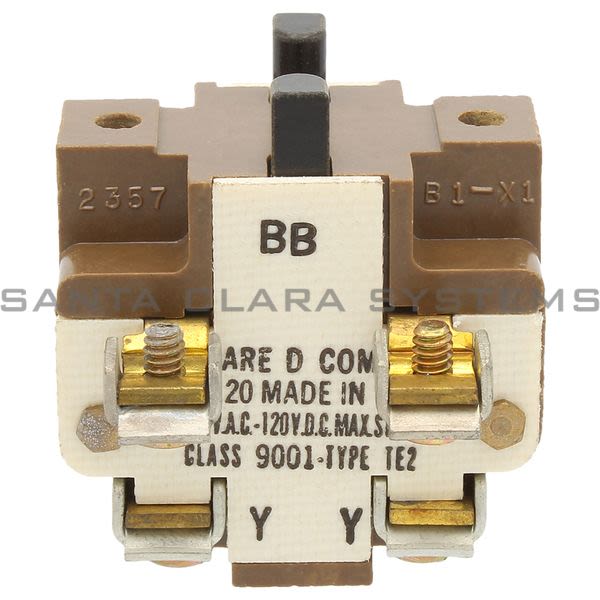 Square D 9001-TE-2 Pushbutton Contact 88992 Product Image
