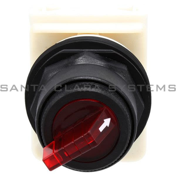 Square D 9001SK34J1R Illum Selector Switch Red Product Image