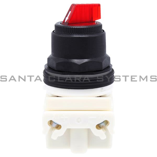 Square D 9001SK34J1R Illum Selector Switch Red Product Image