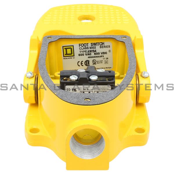 Square D 9002-AW1S4 Foot Switch Product Image