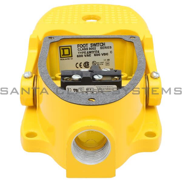 Square D 9002-AW1Y174 Foot Switch Product Image