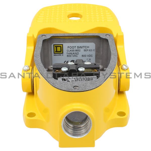 Square D 9002-AW2 Foot Switch Product Image