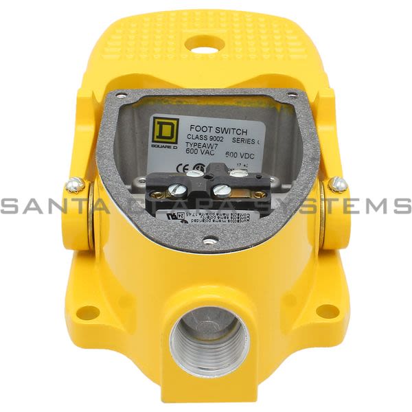 Square D 9002-AW7 Foot Switch Product Image